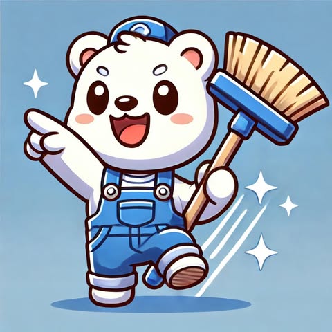熊來淨居家清潔品牌圖
